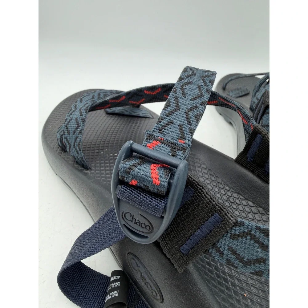 Chaco Z2 Classic Sandal Stepped Navy Blue Toe Loop Hiking Sport Men 9 Gorpcore